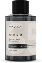 VINEVIDA Pumpkin Spice Fragrance Oil for Cold Air Diffusers - 4 Fl Oz - Fall Essential Oils, Diffuser Oil Refill & Air Freshener Room Spray