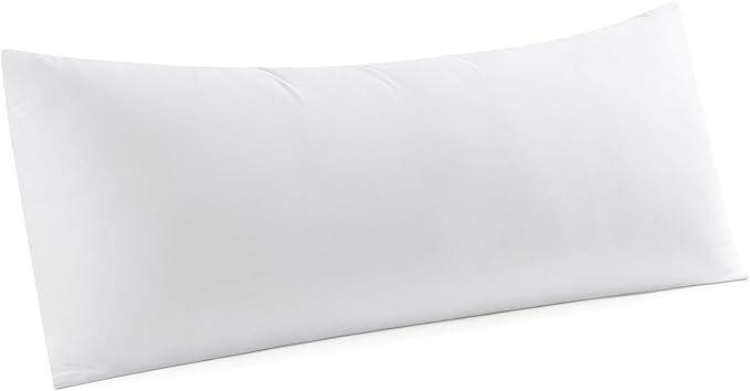 MIULEE Throw Pillows Inserts, 14x36 Inch 100% Virgin Fiber Filling Bed Couch Pillows