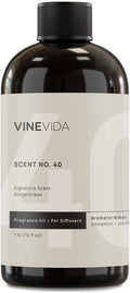 VINEVIDA [16 Fl Oz] Gingerbread Fragrance Oil for Cold Air Diffusers, Essential Oils for Diffuser Oil Refill & Air Freshener Room Spray