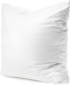 Continental Bedding Throw Pillow Inserts - 16x16, 80% White Goose Down & 20% Feather Fill - Soft Decorative Euro Pillows for Couch, Bed, Sofa & Living Room - Luxurious Comfort & Support