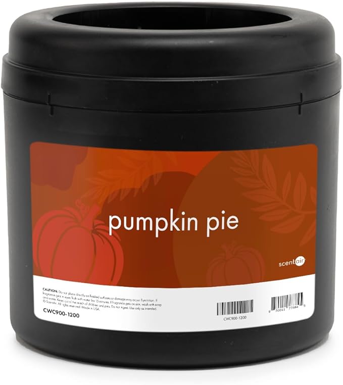 ScentAir Whisper Home Monthly Plug-in Refill, Fragrance Cartridge for Home and Office, Amazon Exclusive, Pumpkin Pie