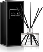 COCODOR Signature Reed Diffuser Set/Woody Hotel / 6.7oz /1 Pack/Home Fragrance Diffuser, Oil Scent Diffuser for Bathroom Shelf Decor