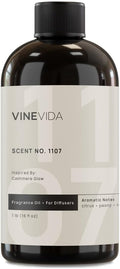 VINEVIDA [16 Fl Oz] Scent NO. 1107 Fragrance Oil for Cold Air Diffusers, Aromatic Notes of Citrus Peony Sandalwood, Essential Oils for Diffuser Oil Refill & Air Freshener Room Spray