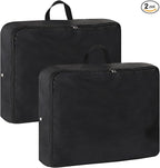 Space Saver Bags, Reusable Comforter Storage Bag, Compression Packaging Cube for Down Jacket, Duvet, Clothes, Bedding, Pillows, Comforters, Blankets, 2 Pack, XL