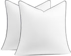 puredown® 20x20 Pillow Inserts Set of 2, Fluffy Overfilled Down Alternative Decorative Pillows, Soft Plush Throw Pillows for Couch, Sofa, Bed and Home Decor