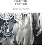 5 Pack Bohemian Ornaments,Dreamcatcher Gift Boho Native American Decor, Handmade Dreamcatcher for Girls, Boys, Adults, Kids Room,Witchy Gifts (Camel)