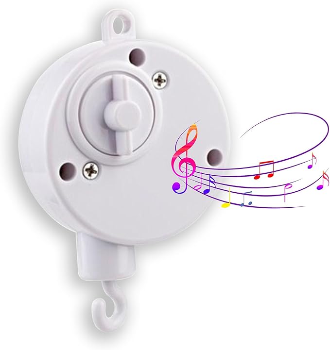 Play (Ode to Joy) Mini Music Box Bell Hanging Decoration with Sankyo Musical Movement (65 Tunes Option)