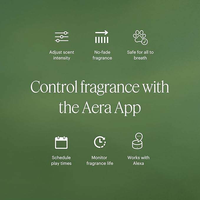 Aera Home Hygiene Geranium - Essential Oil for Home - Soft Pink Petal Fragrance - Notes of Geranium, Palmarosa and Clove Essential Oils - Scent Refill - Capsule Size Works with Mini Diffuser