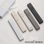 SURI Mezuzah for Door with Scroll – 7 Inch Modern Mezuzah Case with Non Kosher Scroll Included, Fits up to 6” Scroll, Easy Adhesive Installation, Gift Box Included