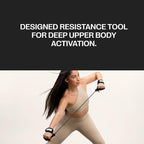 Pvolve P.Band Exercise Resistance Band - Home Workout Equipment to Strengthen Arms, Back and Shoulders, Light Weight Comfortable Glove Design to Improve Mobility, Stability and Posture