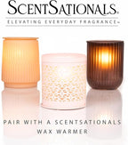ScentSationals Honeysuckle Nectar Scented Wax Melts - Honeysuckle, Green Vines, & Orange Blossom, 10oz (24 Cubes)