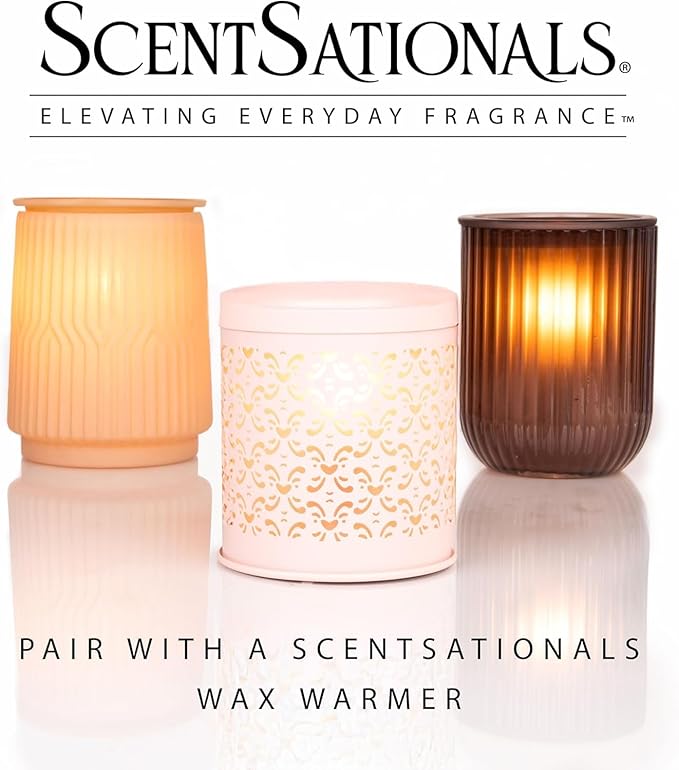 ScentSationals Watermelon Sugar Scented Wax Melts - Watermelon, Sugar, & Lemon, 10oz (24 Cubes)