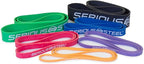 Serious Steel Fitness 32" Resistance Training Bands (Portable Exercise Band System Training Bands- Great for Individuals Under 5'10")
