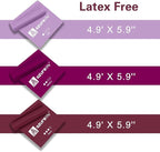 Resistance Bands,Professional Long Non-Latex Elastic Stretch Bands,Exercise Bands for Physical Therapy, Yoga, Pilates, Rehab, at-Home or The Gym Workouts, Strength Training
