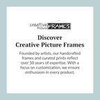 Creative Picture Frames 9 x 12 Magazine Frame with Full-Strength Glass, Holds Up To A 1/4" Thick Media with Installed Hangers for Easy Mounting, 11x14 Black Frame with White Mat
