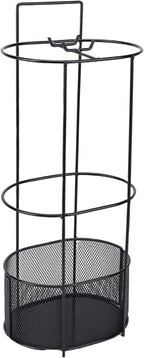 Sorandy Umbrella Stand, Iron Structure Holder, Hollow Mesh Design Stand with Water Drainage, Ideal for Home, Office, Hallway & School