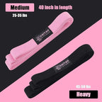 Long Resistance Bands, Fabric Resistance Bands Stretch Bands for Exercise Bands Resistance Bands Set Elastic Resistance Bands for Working Out Women Resistance Bands for Physical Therapy