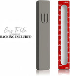 SURI Mezuzah for Door with Scroll – 7 Inch Modern Mezuzah Case with Non Kosher Scroll Included, Fits up to 6” Scroll, Easy Adhesive Installation, Gift Box Included