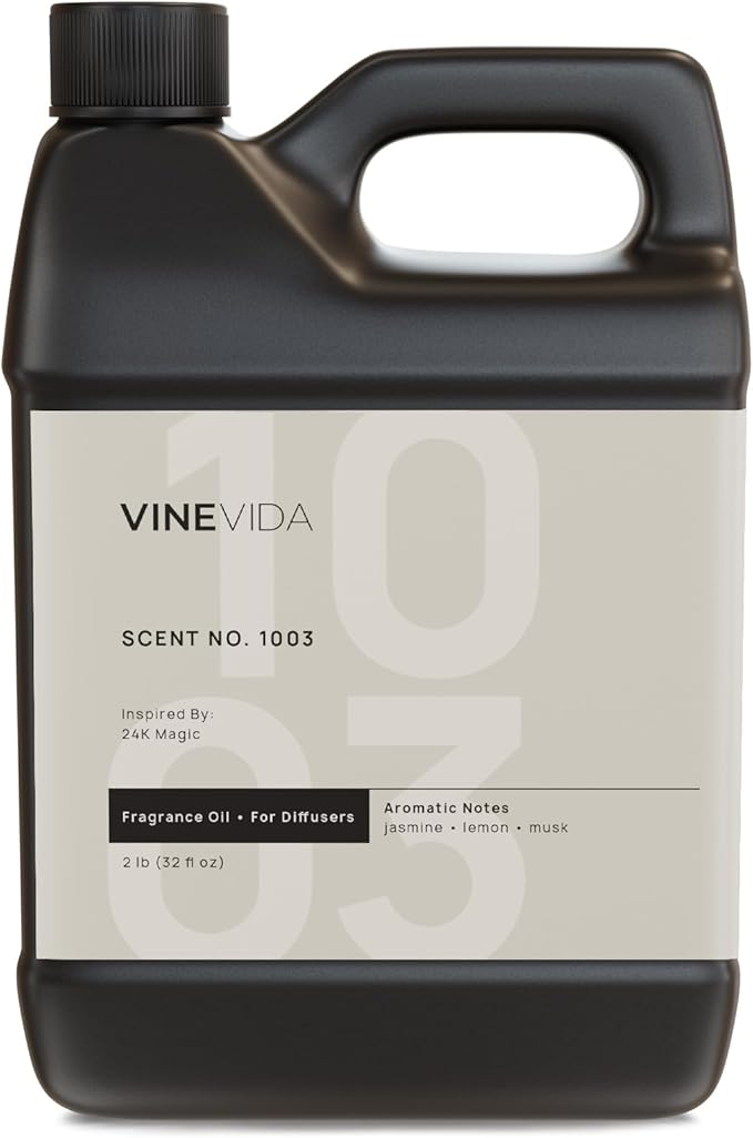 VINEVIDA (32oz) Hotel Fragrance Collection Diffuser Oil - Hotel Scents Diffusers for Home - Cold Air Diffuser Oil - Hotel Scent Essential Oil - Scent No.1003 Inspired by W Hotel