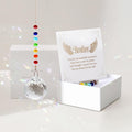 Sympathy Gifts for Loss of Loved One, Crystal Sun Catcher Rainbow Maker, Condolence Memorial for Loss of Mom Dad Dog (Brother)