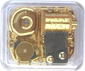 BinkeGG Play (Hedwigs Theme) Clear Acrylic Wind up Music Box with Sankyo Musical Movement (65 Tunes Option)