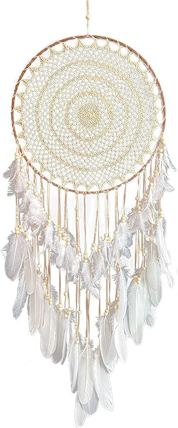 Large Dream Catcher Feather Tassel Decoration Woven Wall Hanging Home Decor Bedroom Living Room Wedding Party