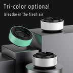 2 in 1 Multifunctional Smokeless Ashtray,Air Purifier Ashtray with Filter, Best for Home Car or Office (White)