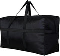 Extra Large Storage Duffle Bag for Travel, Black Oversized Giant Big Traveling Duffle Bag