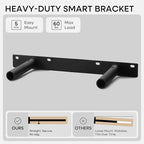 Homeforia 18 inch Floating Shelf Oak, High End Solid Real Wood 18inch Long Floating Shelves for Wall Mounted, Honey Oak Wooden 18in Floating Shelves, Heavy Duty Bracket, 18 X 6.5 X 1.75 inch, Set of 2