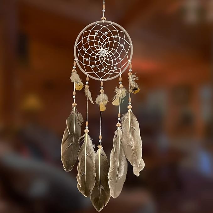 Handmade Dream Catchers for Boys Girls Kids Adults Small Feather Dreamcatcher for Native American Bedroom Wall Boho Décor
