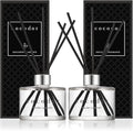 COCODOR Signature Reed Diffuser Set/Garden Lavender / 6.7oz /2 Pack/Home Fragrance Diffuser, Oil Scent Diffuser for Bathroom Shelf Decor
