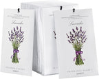 MYARO 12 Pack Lavender Scented Sachets | Odor Eliminator & Air Freshener for Drawer, Closet, Car, Shoes, Gym Bag, Suitcase | Home Fragrance Gift Set