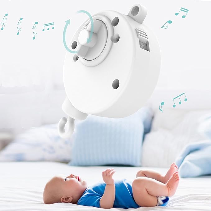 Play (Music Box Dancer) Mini Music Box Bell Hanging Decoration with Sankyo Musical Movement (65 Tunes Option)