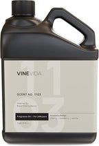 VINEVIDA [128 Fl Oz] Scent NO. 1103 Fragrance Oil for Cold Air Diffusers, Aromatic Notes of Cherry Raspberry Vanila, Essential Oils for Diffuser Oil Refill & Air Freshener Room Spray
