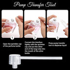 10pcs Perfume Refill Tool Kit,Plastic Perfume Dispenser Transfer Tools,Travel Refill Tool Set for Liquid Cologne Fragrance Sample Essential Oils (Golden, 5ml/10pcs)