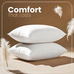 Utopia Bedding 16x24 Pillow Inserts, Set of 2, White – Indoor Decorative Throw Pillows for Bed, Sofa & Couch – Soft, Supportive & Fluffy Cushion Inserts