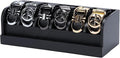 MinBoo Bamboo Belt Organizer Box,6 Grids Belt Rack for Closet and Drawer, Belt Storage Organizer and Displayer for Men Women