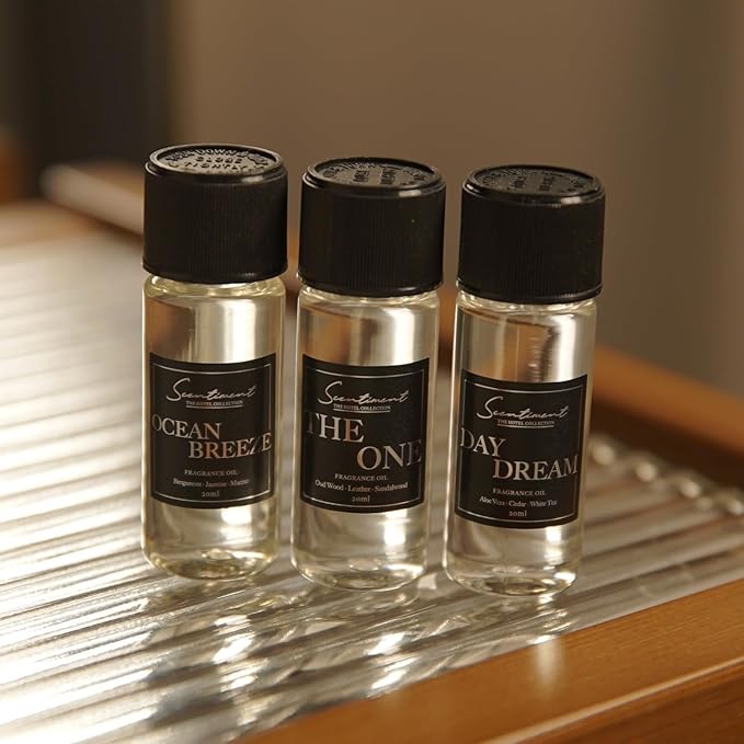 Scentiment Diffuser Oil - Fresh Linen | Aromatherapy Home Fragrance | Luxurious Scent with Notes of Lime, Cotton Blossom, Musk 20ml