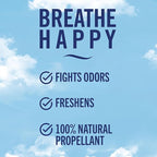 Febreze Air Mist Air Freshener Spray, Odor-Fighting Room Spray, Air Fresheners for Home and Bathroom and Kitchen, Aerosol Can, Heavy Duty Crisp Clean Scent, 8.8oz, (Pack of 3)
