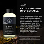 Aroma Country 1 Way Diffuser Oil - Luxury Hotel Santal Fragrance Oil for Diffuser Refill, Sandalwood Home Aroma Diffusers & Room Spray - My Way Premium Aromatherapy Oils & Home Scent (8.5 Fl Oz)