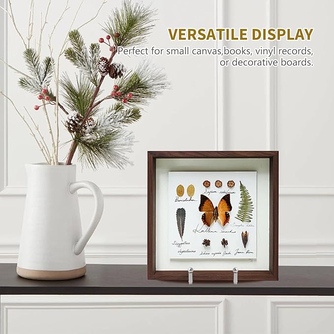 Plate Holder Easel Display Stand - 6 inch Metal Plate Stands for Display - Tabletop Picture Stand - Silver Iron Easels for Display Pictures | Photo Frames | Book | Decorative Plates | Plaque - 4 Pack