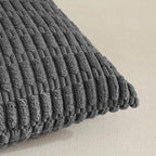 Fancy Homi 4 Packs Decorative Throw Pillow Covers for Living Room Couch Bed, Modern Farmhouse Boho Home Décor Accent Cushion Case, 16" x 16", Dark Gray