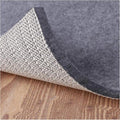 Non Slip Rug Pad Grippers - 2x10 Ft, 1/4" Thick, Felt + Rubber Double Layers Area Carpet Mat Tap, Provides Protection and Cushioning for Hardwood or Tile Floors