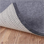 Non Slip Rug Pad Grippers - 2x6 Ft, 1/4" Thick, Felt + Rubber Double Layers Area Carpet Mat Tap, Provides Protection and Cushioning for Hardwood or Tile Floors