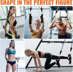 Aihoye Resistance Bands for Working Out, Exercise Bands with Handles, Stretch Bands for Exercise, Workout Bands with Door Anchors for Physical Therapy & Strength Training