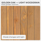 Homeforia 30 inch Golden Oak Floating Shelf, High End Solid Real Wood 30inch Small Floating Shelves for Wall Mounted, Oak Wooden 30in Floating Shelves, Heavy Duty Bracket, 30 X 6.5 X 1.75 in, Set of 2