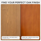 Homeforia 30 inch Golden Oak Floating Shelf, High End Solid Real Wood 30inch Small Floating Shelves for Wall Mounted, Oak Wooden 30in Floating Shelves, Heavy Duty Bracket, 30 X 6.5 X 1.75 in, Set of 2