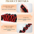 Fitness Resistance Bands with Handles, Fitness Resistance Band for Stretching and Yoga, Fashion Puller Exercise, Adjustable Bands for Full Body Stretching Shaping