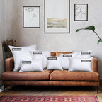 Utopia Bedding Throw Pillows (Set of 1, White) – 26 x 26 Inches Down Alternative Pillows for Bed, Sofa, and Couch - Fluffy Decorative Stuffer Pillow for Indoors & Outdoors