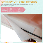Bedside Storage Caddy/Bedside Hanging Storage Bag for Headboards Bunk Beds Dorm Rooms Book Phone Magazine Holder (Light Pink)